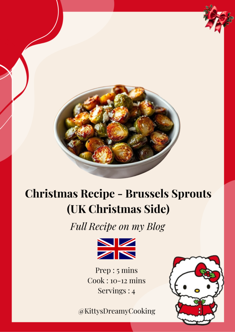 Brussels Sprouts (UK Christmas Side – Tender, Buttery & Savory)