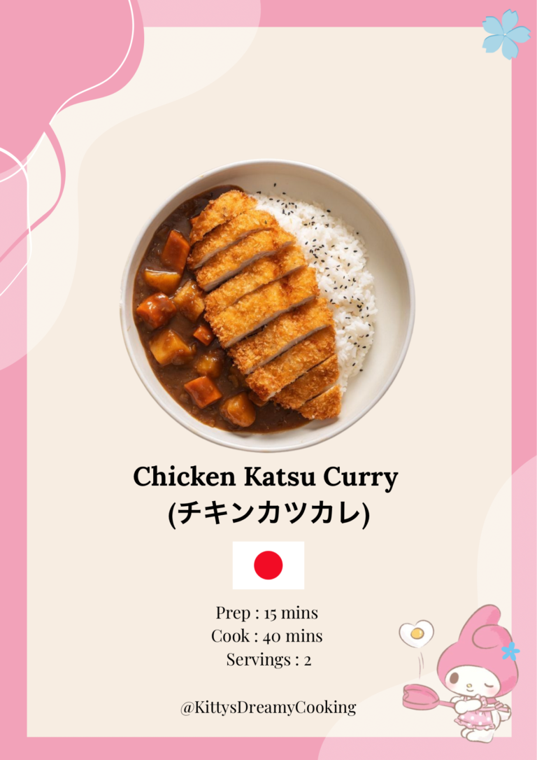 チキンカツカレ/ Chicken Katsu Curry ー (Chicken Katsu Kare)