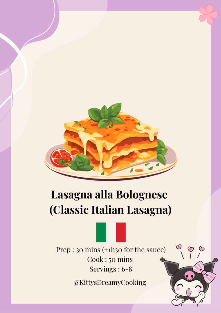 Classic Italian Lasagna – Lasagna alla Bolognese
