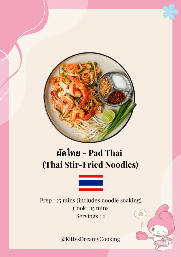 🍜 Pad Thai – ผัดไทย